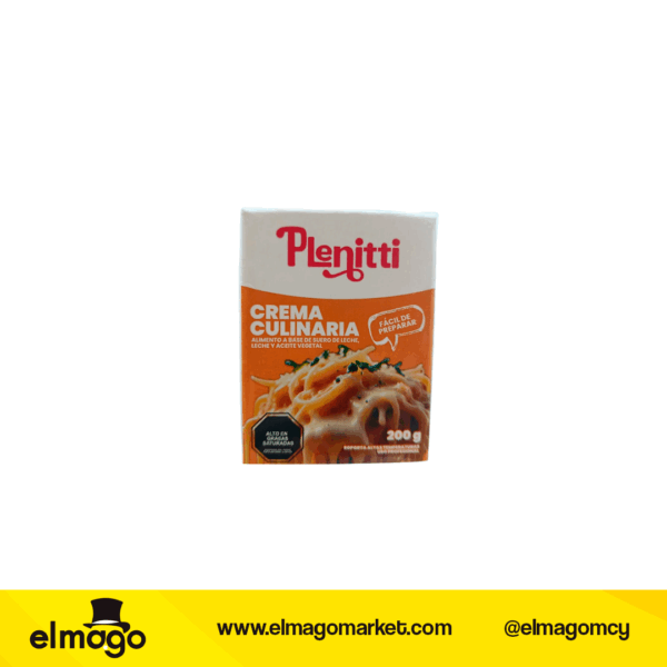 Crema Culinaria Plenitti de 200 Gr