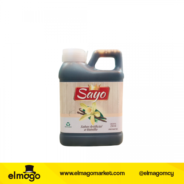 Esencia De Vainilla Negra Sayo 250Ml