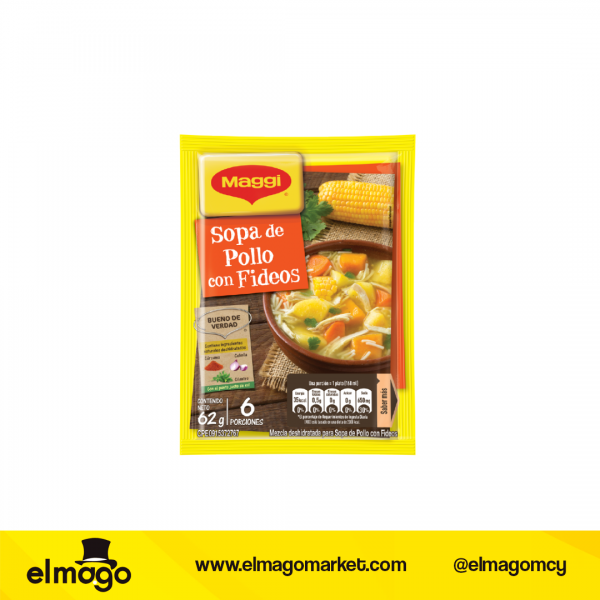 Sopa De Pollo Maggi 62G