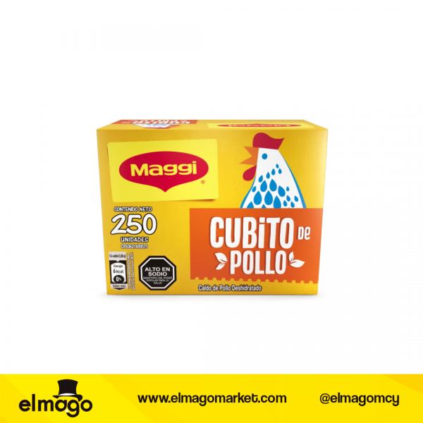 Cubito De Pollo Maggi 250Und Caja