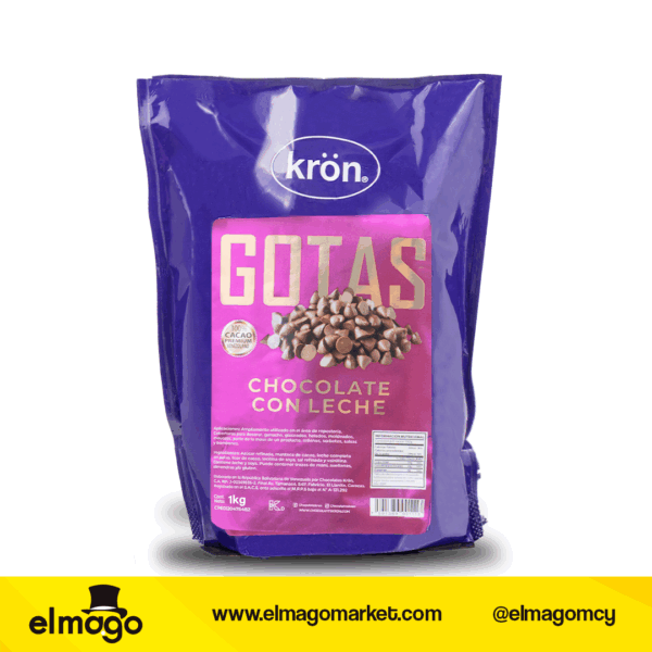Kron Gotas Cobertura Leche de 1Kg