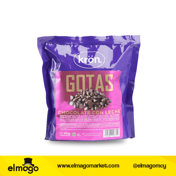 Kron Gotas Cobertura Leche de 250Gr