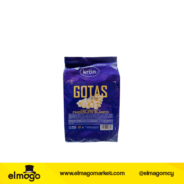 Kron Gotas Cobertura Blanca de 1Kg