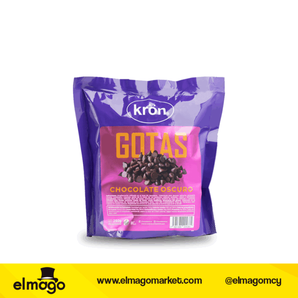 Kron Gotas Cobertura Bitter de 250Gr