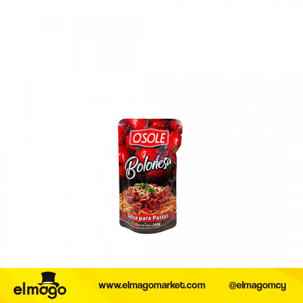 Salsa Boloñesa Osole 200Gr