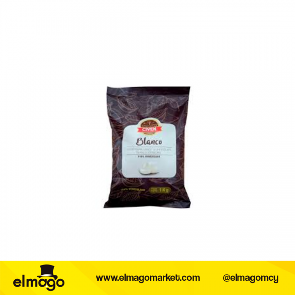 Gotas Cobertura Blanca Civen 1Kg