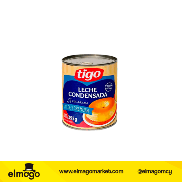 Leche Condensada Lata Tigo de 395Gr