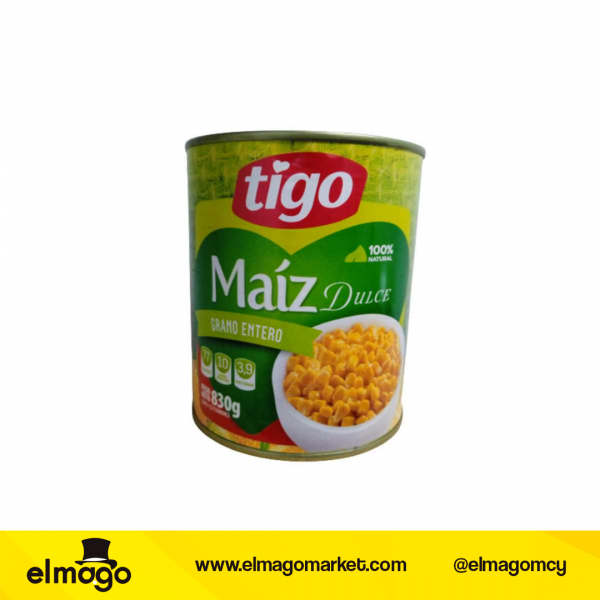 Maiz Dulce Tigo 830Gr