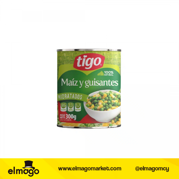 Maiz Y Guisantes Tigo 300Gr