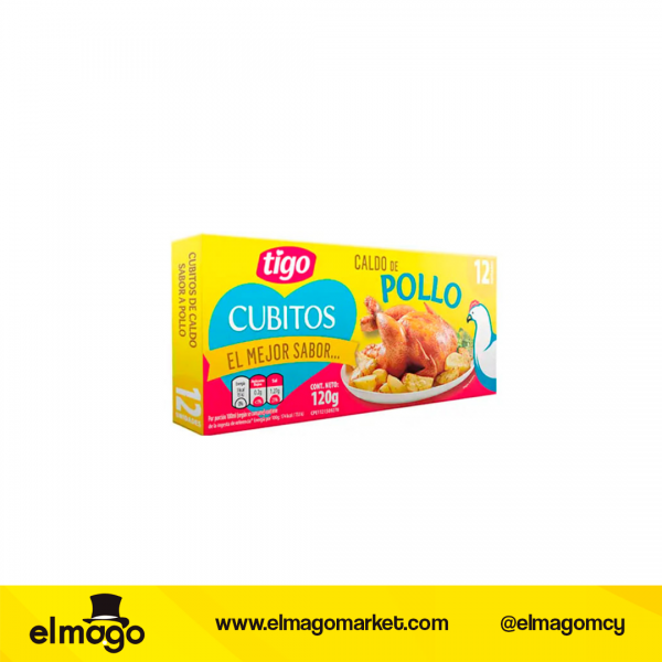 Cubitos Pollo Tigo 80Gr