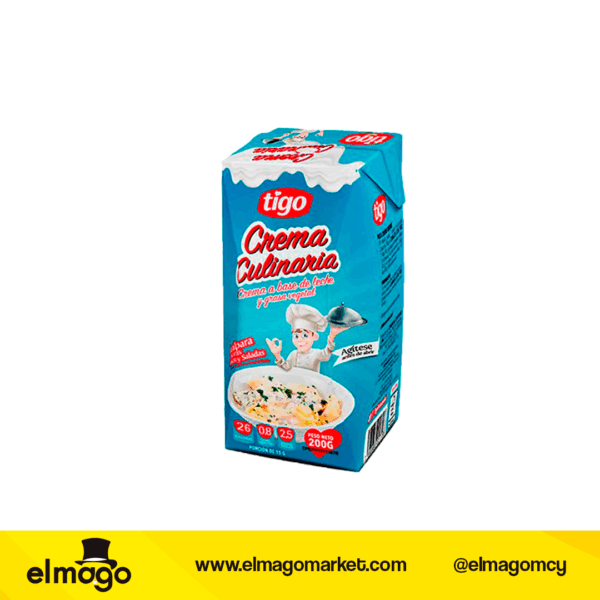 Crema De Leche Tigo de 200 Gr