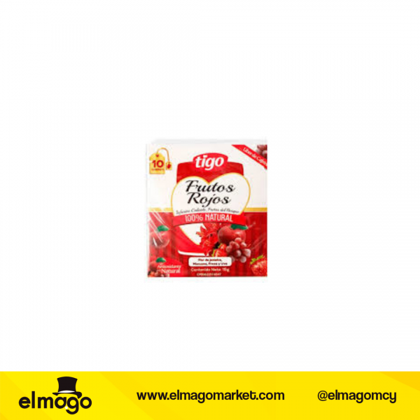 Te Frutos Rojos Tigo 10Gr