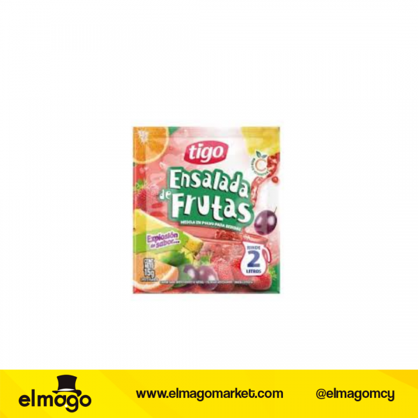 Bebida E/P Ens. Frutas Tigo 15Gr