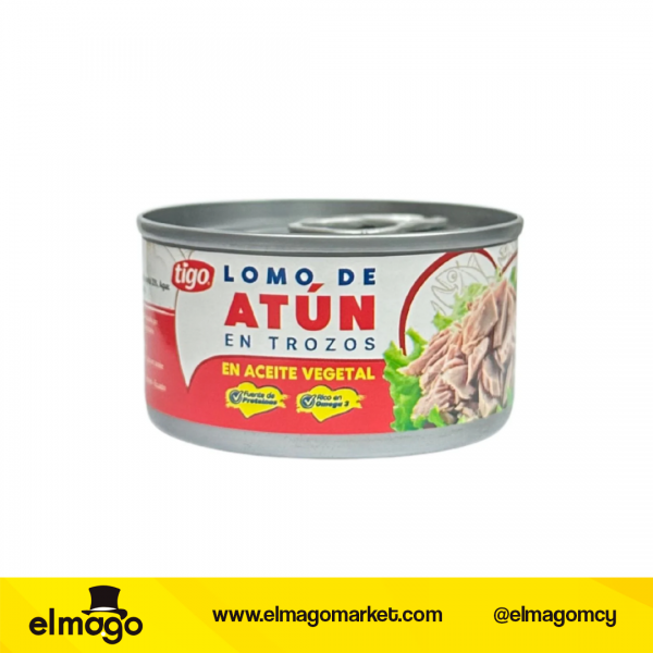 Atun En Aceite Vegetal Tigo 80Gr