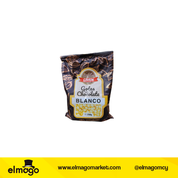 Gotas Cobertura Blanco Civen 250Gr