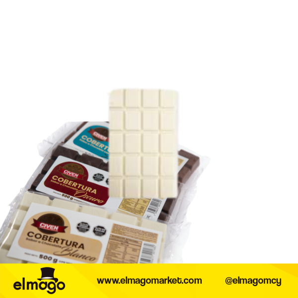 Cobertura Chocolate Blanco Civen 500Gr