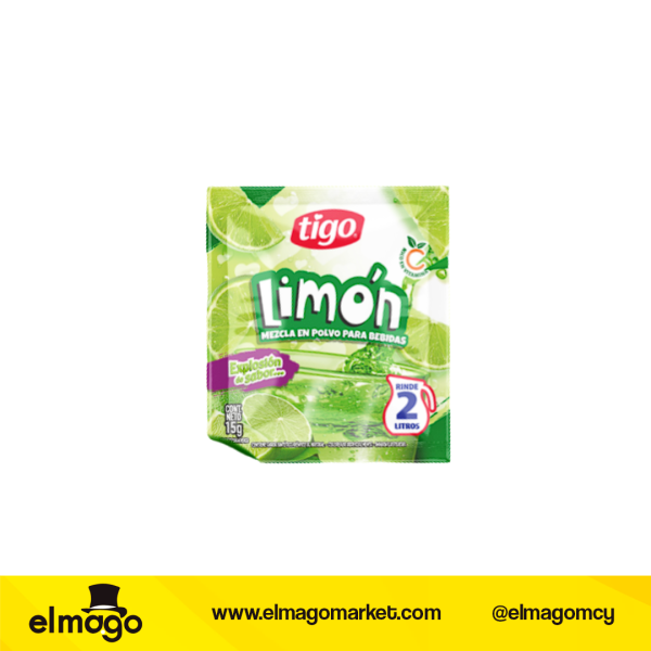 Bebida E/P Limon Tigo 15Gr