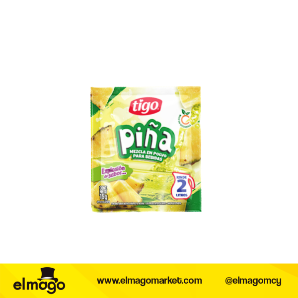 Bebida E/P Piña Tigo 15Gr