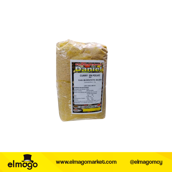 Curry Daniel Tipo A Daniel 1Kg
